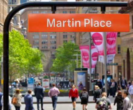 Martin Place Metro Station Development