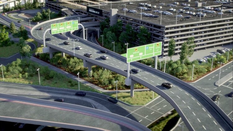 Melbourne Airport Elevated Road Project