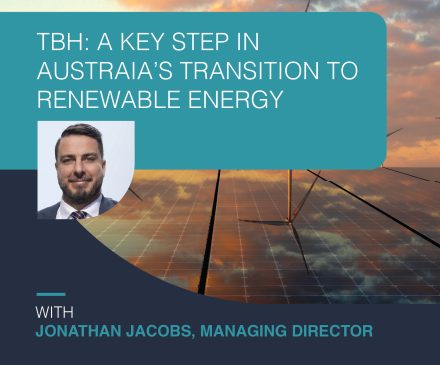 TBH: A Key Step in Australia’s Transition to Renewable Energy.