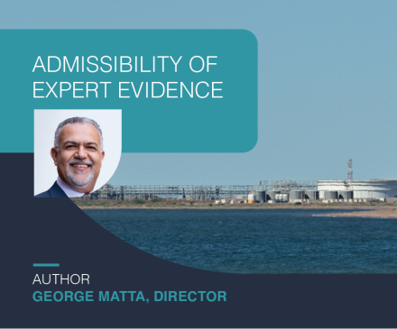 Admissibility of Expert Evidence